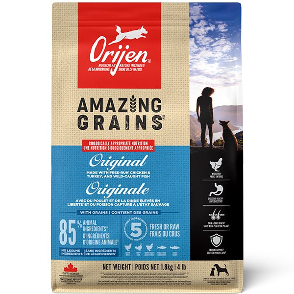 ORIJEN Dog Amazing Grains Original 1.8 kg