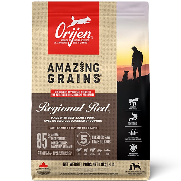 ORIJEN Dog Amazing Grains Regional Red 1.8 kg