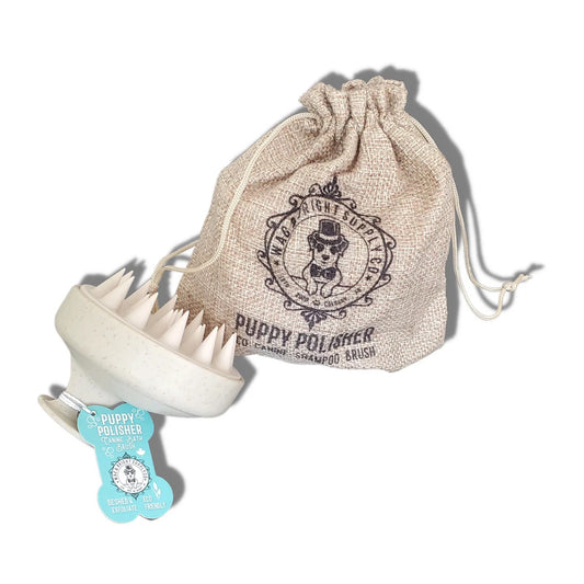 Wag & Bright Puppy Polisher Eco Shampoo Brush