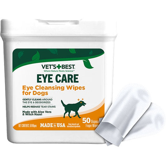 Vet's Best Eye Cleansing Wipes 50ct