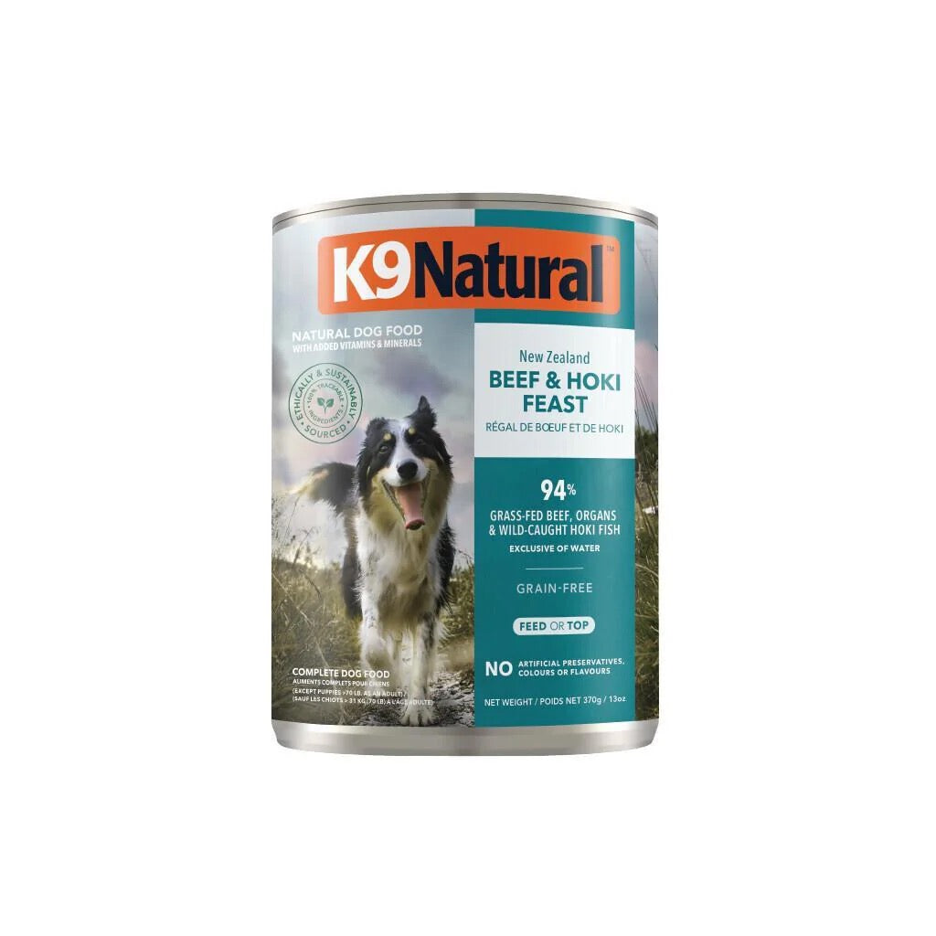 K9 Natural - Canned - Hoki & Beef Feast