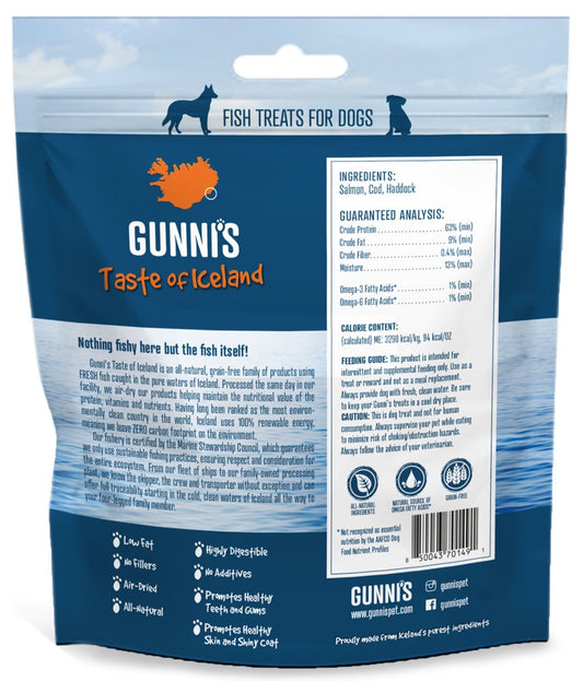 GUNNIS PET Salmon Wafers 5oz