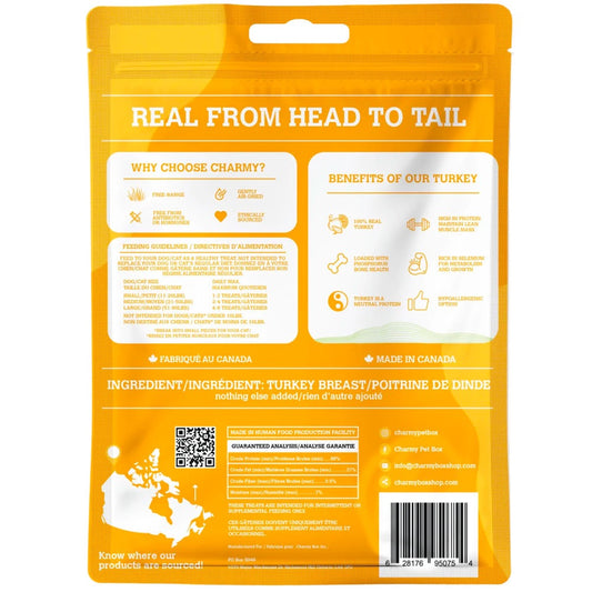 CHARMY PET Dog & Cat Treat Turkey Breast 90g