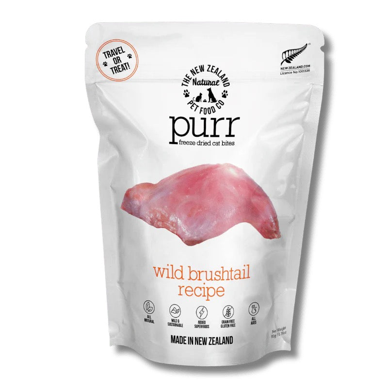 NZ Natural Pet Food Co - Freeze Dried - Treats - Purr - Wild Brushtail