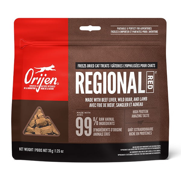 ORIJEN Cat Treats Freeze-Dried Regional Red 35g