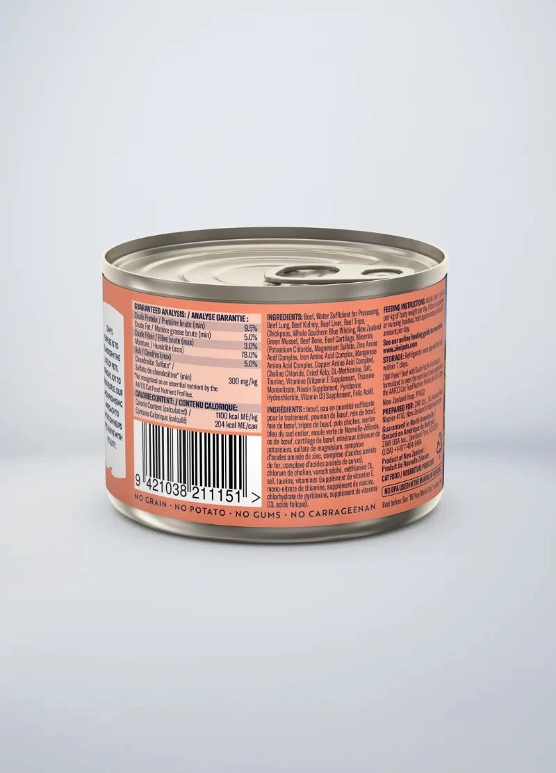 ZIWI Peak Cat Beef w/SouthPacificFish
