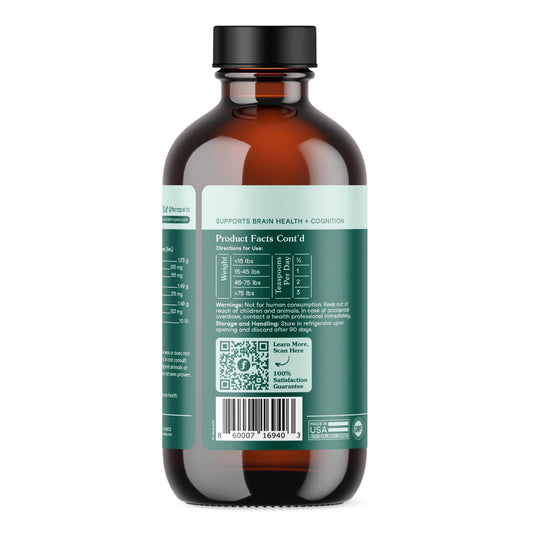 Fera Pets – Vegan Omega-3s Algae Oil for Dogs & Cats, Liquid – 8oz