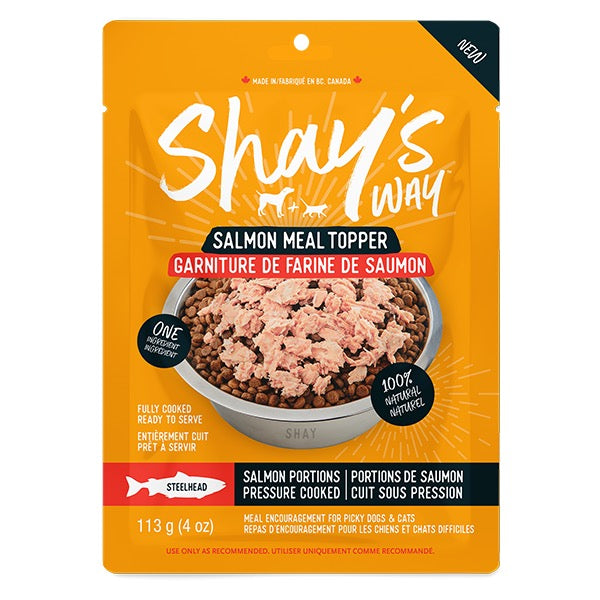 Shay's Way Dog/Cat Meal Topper Steelhead Salmon 113g