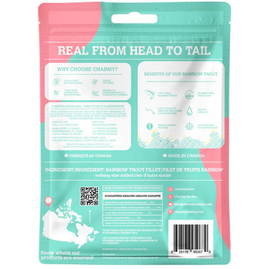 CHARMY PET Dog & Cat Treat Rainbow Trout Filet 75g
