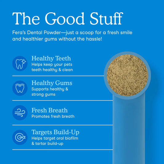 Fera Pets – Dental Support for Dogs & Cats – 60g