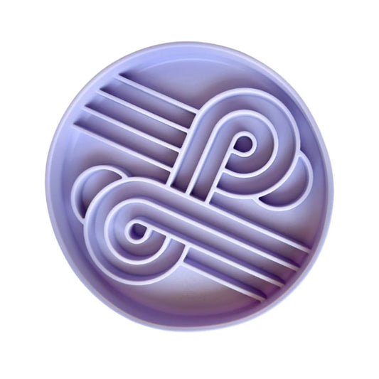 OLLIE B. GOOD zoomies slow feeder bowl | fig