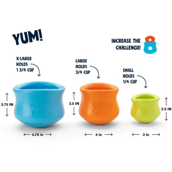 West Paw Design Toppl Treat Toy Small