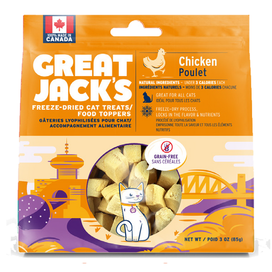 Great Jack's Cat FD Treats/Topper Chicken