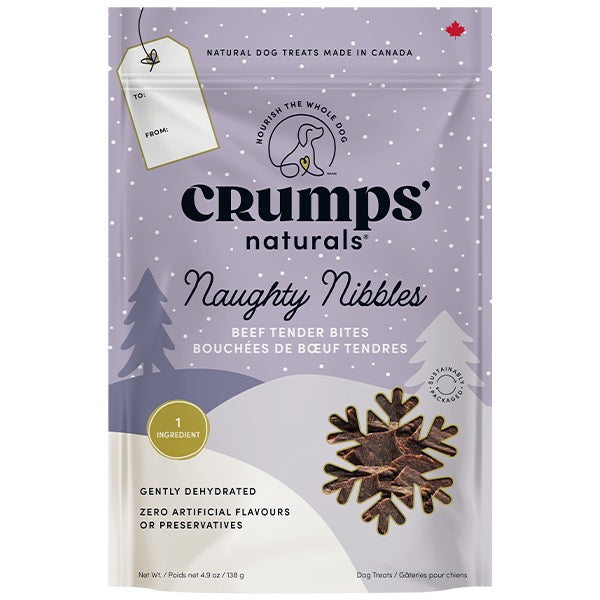 Crumps' Naturals Holiday Naughty Nibbles Beef 4.9 oz