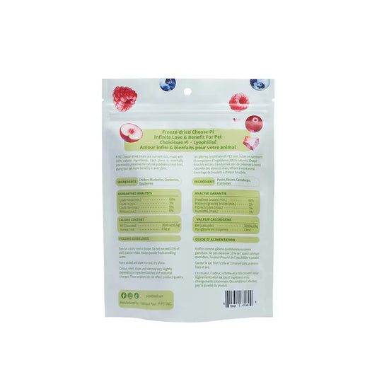 PI Pet Food – Freeze-Dried Meatballs – Chicken Receipe 50g