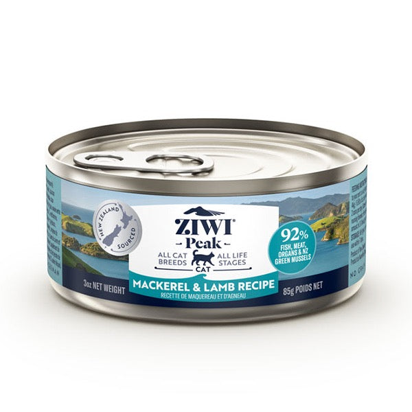 ZIWI Peak Cat Mackerel & Lamb 3 oz