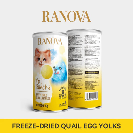 RANOVA Freeze-Dried Quail Egg Yolk