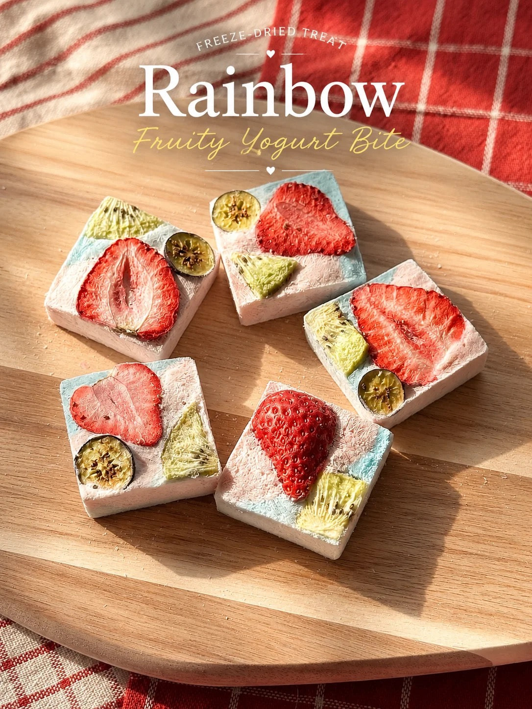 Paxi Rainbow Fruity Yogurt Bites