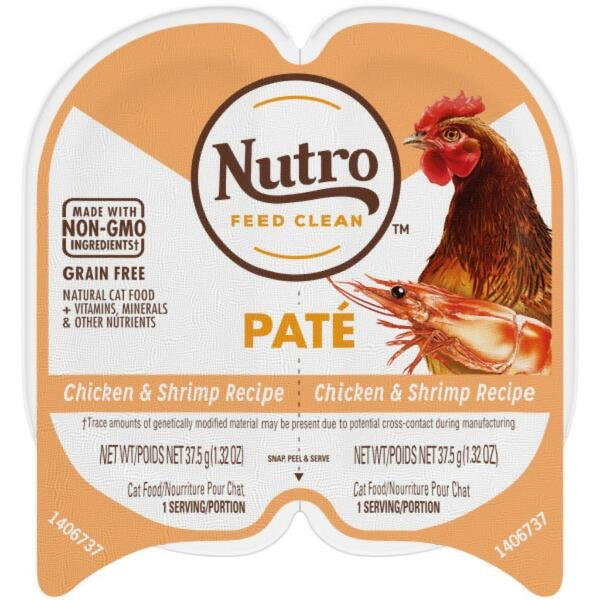 Nutro Real Chicken & Shrimp Pate 2.65OZ | Cat