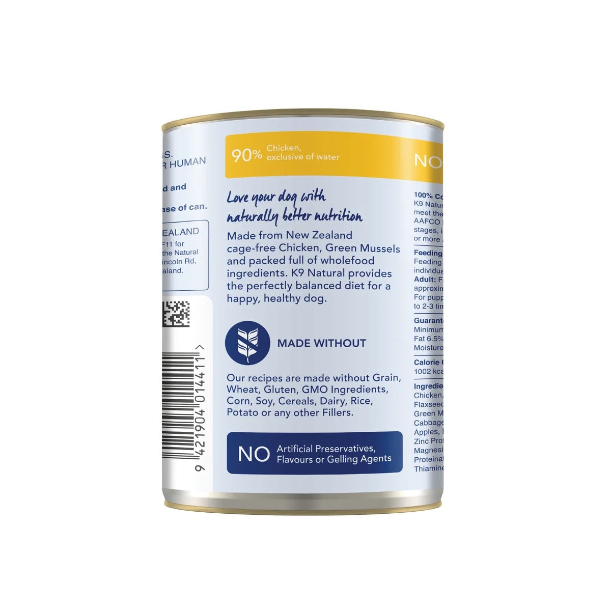 K9 Natural - Canned - Chicken feast