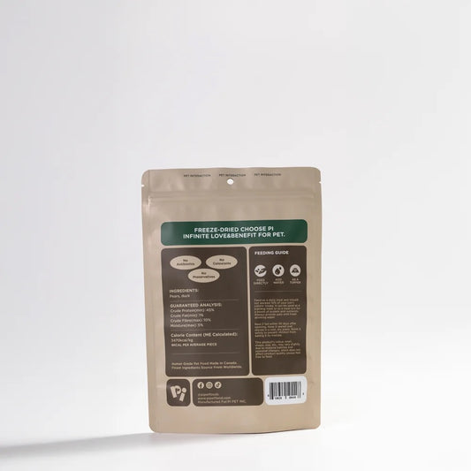 PI Pet Food – Freeze-Dried Pears & Duck Twists – 42g