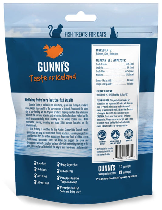 GUNNIS PET Cat Salmon Mini Morsel 1.5oz