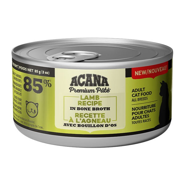 ACANA Cat Premium Pate Lamb in Bone Broth 85g