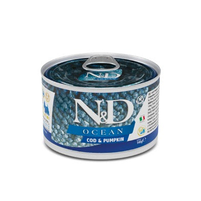 FARMINA N&D OCEAN Dog Cod & Pumpkin Mini 139g