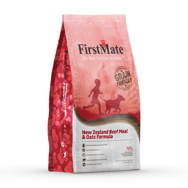 FirstMate Dog Gfriendly New Zealand Beef & Oats 5 lb