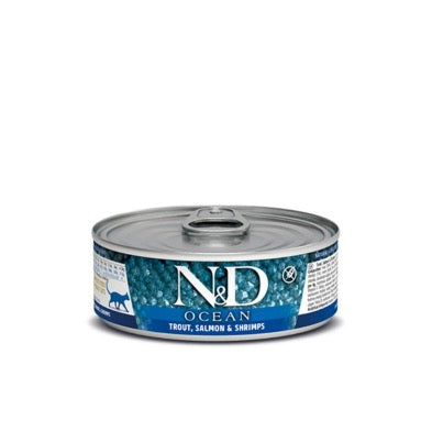 FARMINA N&D OCEAN Cat Trout, Salmon & Shrimp 70g
