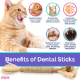 Load image into Gallery viewer, RYERCAT Silvervine Cat Dental Sticks
