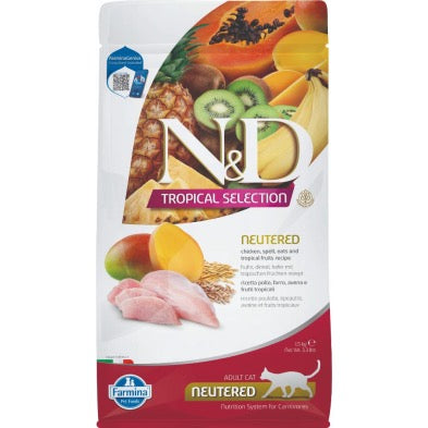 FARMINA N&D Cat Tropical Selection Chicken Neutered