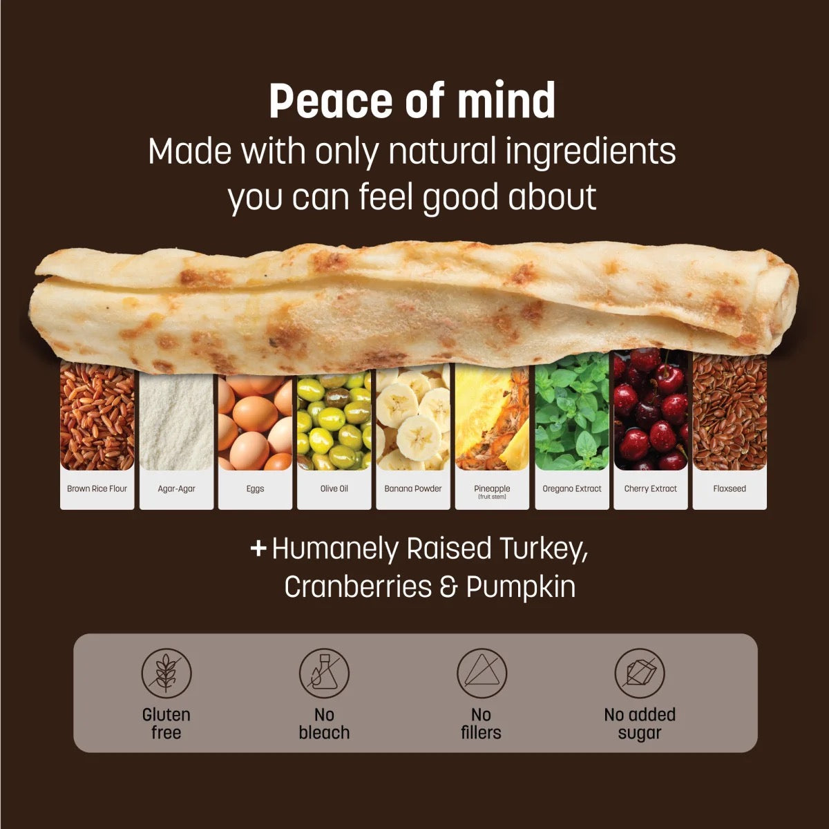 Earth Animal Dog/Cat NoHide Stix Holiday Feast 20pk