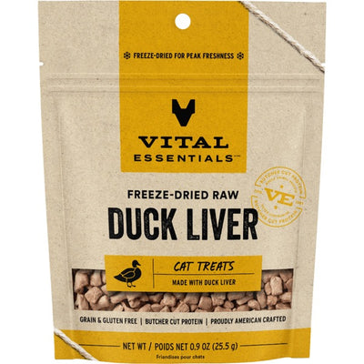 Vital essentials FD Duck Liver 0.9OZ | Cat treats
