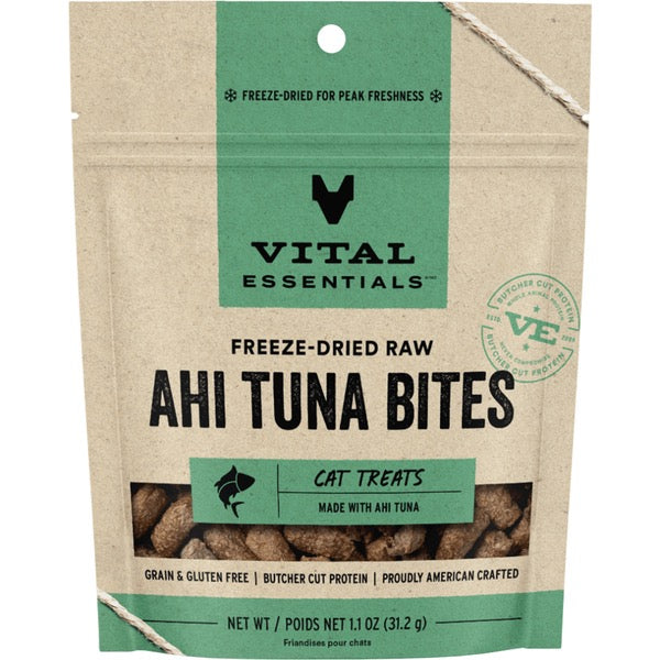 Vital essentials FD Ahi Tuna Bites 1.1OZ | Cat treats