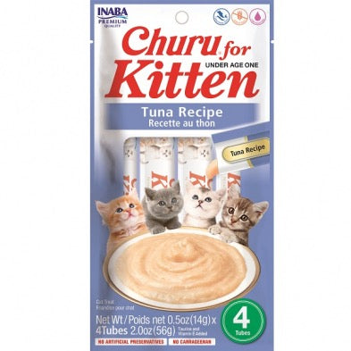 INABA Cat Churu Puree Kitten Tuna