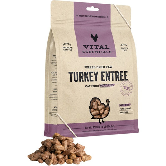 Vital essentials FD Raw Turkey Mini Nibs | Cat