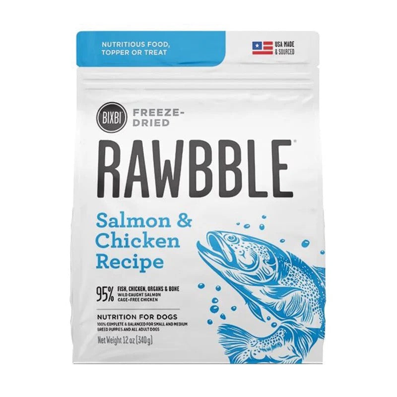 BIXBI - Dog - Freeze-Dried - Rawbble - Salmon & Chicken