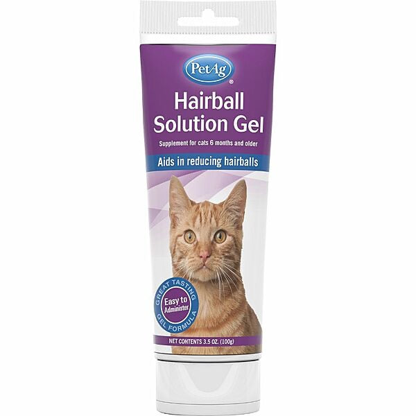 PetAg Hairball Solution Gel 3.5OZ | Cat
