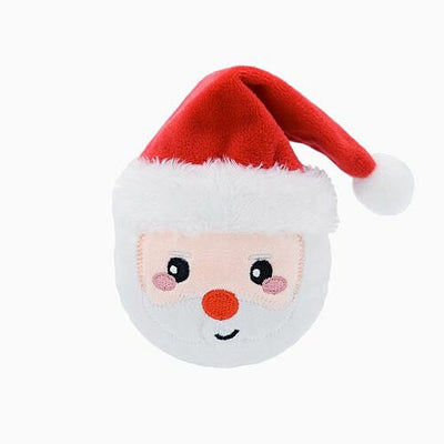 HugSmart XMAS2024 Super Ball Happy Woofmas Santa Dog Toy