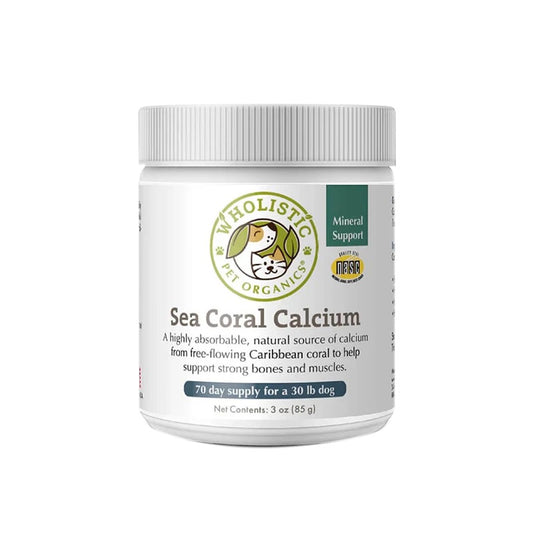 Wholistic Pet Organics - Sea Coral Calcium 3oz