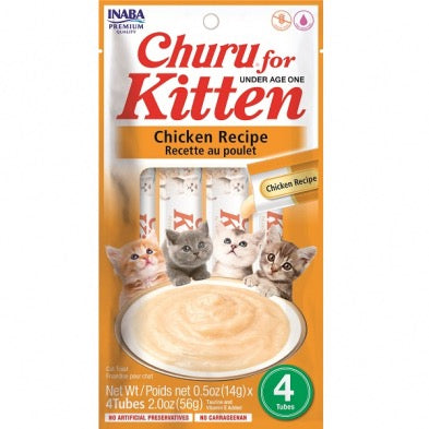 INABA Cat Churu Puree Kitten Chicken