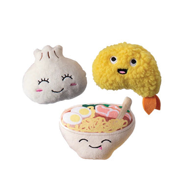 Fringe Studio - Dog - Toy - Plush - Small Dog - Soy Into You - 3pc