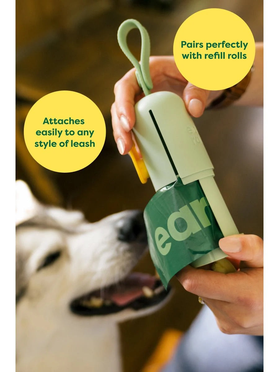 Earth Rated Dog Poop Bag Dispenser with 15 Bags