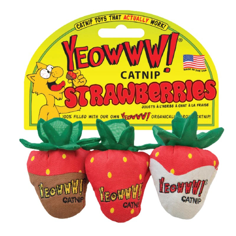 Yeowww! - Catnip - Toy - Strawberries