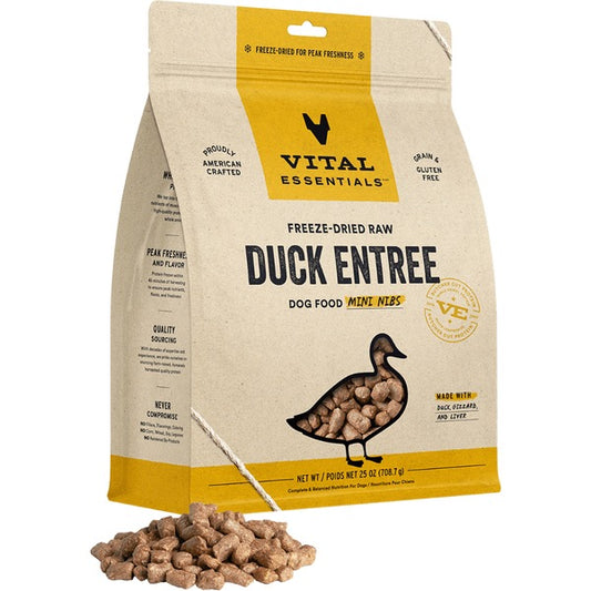 Vital essentials FD Raw Duck Entree Mini Nibs | Dog