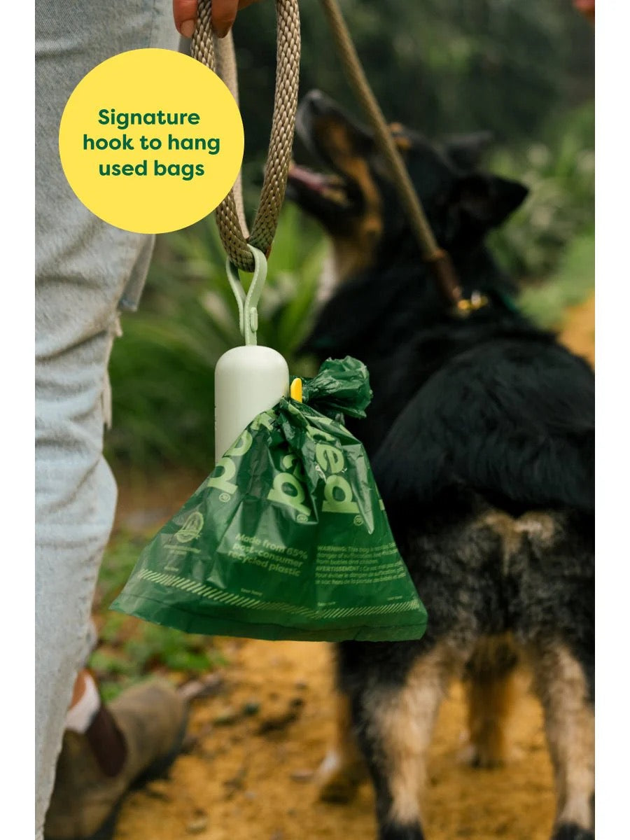 Earth Rated Dog Poop Bag Dispenser with 15 Bags