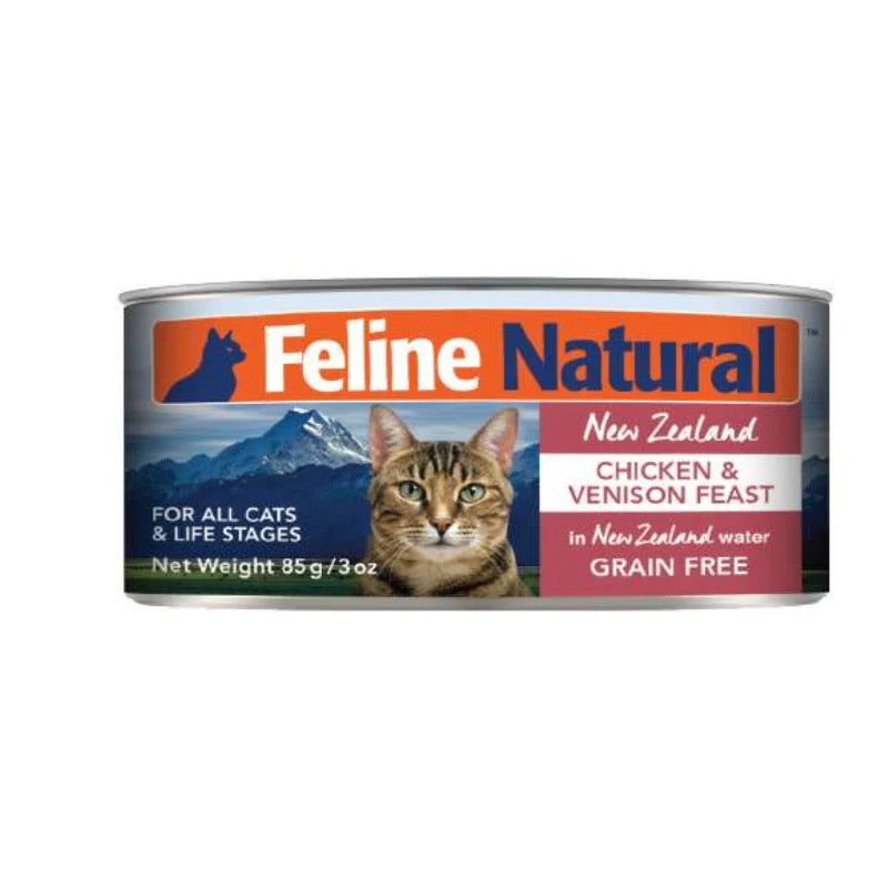 Feline Natural - Chicken & Venison Feast Can 85g