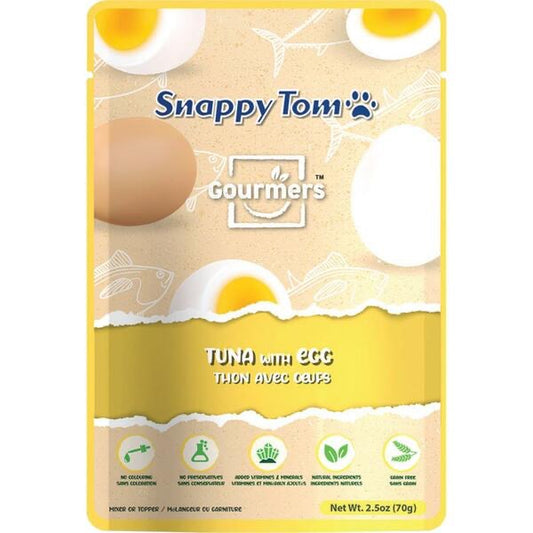 Snappy Tom Tuna with Egg 70GM | Cat