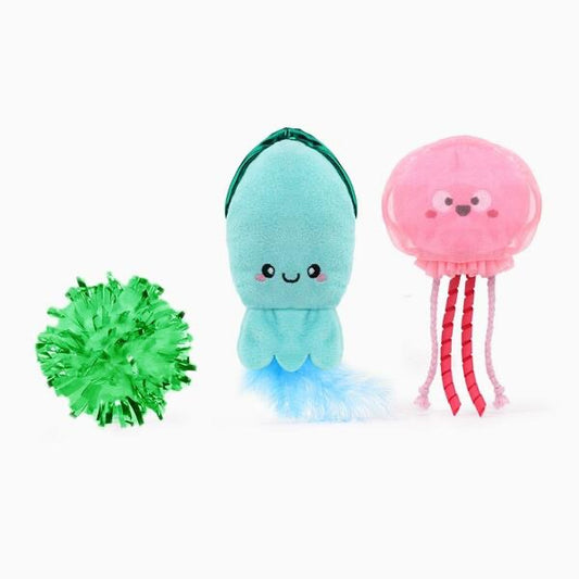 Hug Smart Ocean Pals Jellyfish & Squid | Cat